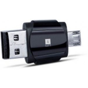IBALL HYBRID DUAL USB 2 -IN-1 CARD READER AND PEN DRIVE (BLACK) Cardreader IBALL HYBRID DUAL USB 2 -IN-1 CARD READER AND PEN DRIVE (BLACK) Dealer India