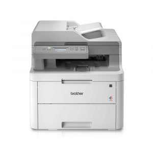 Brother Printer DCP-L3551CDW: Wireless Colour LED 3-in-One, Duplex Mobile Print ADF Brother Color Laserjet Multi Funcation Printer DCP-L3551CDW: Wireless Colour LED 3-in-One