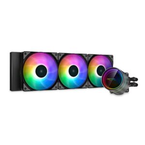 Deepcool GAMERSTORM CASTLE 360EX ARGB All in one 360MM CPU Liquid Cooler DP-GS-H12W-CSL360EX-AR CPU Cooler-Deepcool