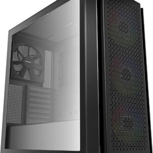 DeepCool CG560 Mid-Tower Tempered Glass Side Panel Cabinet R-CG560-BKAAE4-G-1 PC Cabinet-Deepcool DeepCool CG560 Mid-Tower Tempered Glass Side Panel Cabinet R-CG560-BKAAE4-G-1 PC Cabinet-Deepcool