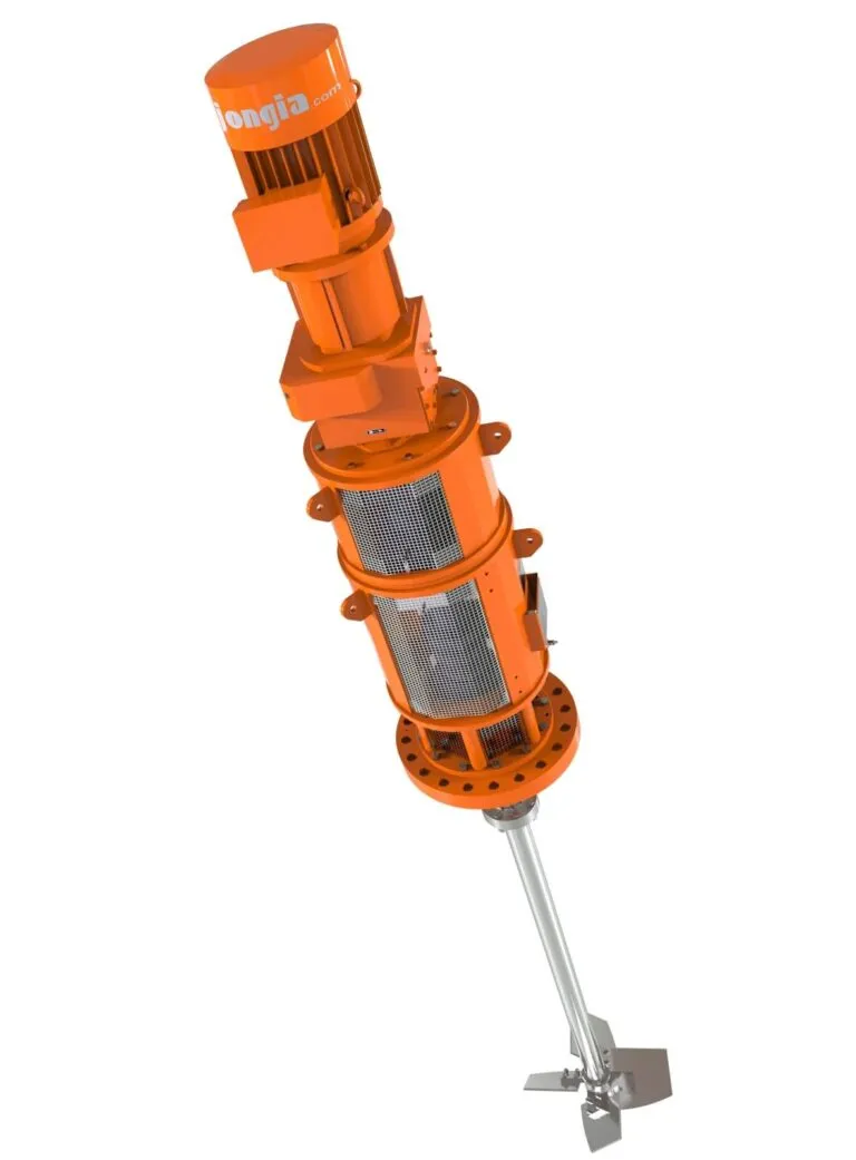 Heavy Duty Top Entry Agitators - Jongia Mixing Technology