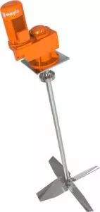 Light Duty Top Entry Agitators - Jongia Mixing Technology