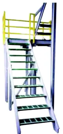 FRP_Grating_Stair_Tread_Panel_Liberty_Pultrusions FRP grating stair tread panel sold by Liberty Pultrusions