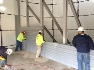 FRP-Wall-System-Liberty-Pultrusion FRP wall system sold by Liberty Pultrusions.