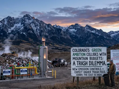 Colorado’s Green Ambition Collides with Mountain Budgets: A Trash Dilemma