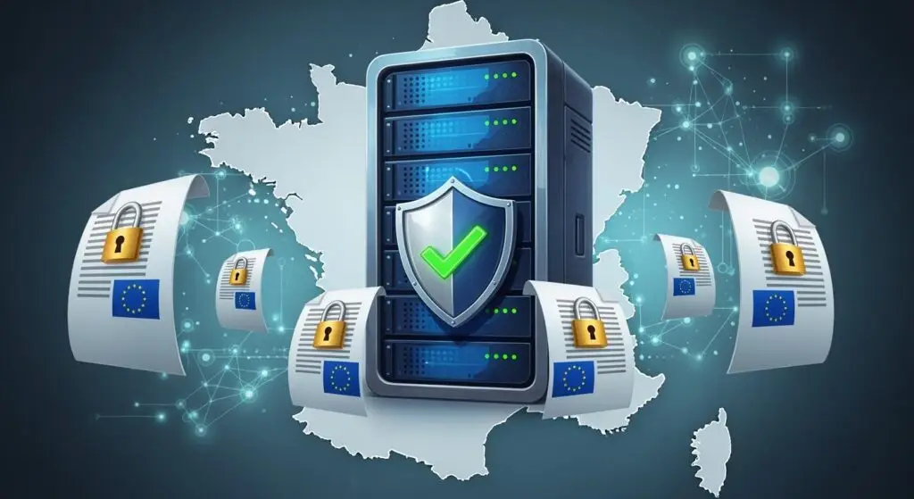 Les avantages d’une solution hébergée en France face aux exigences RGPD