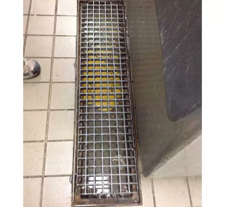 Commercial drain stoppage