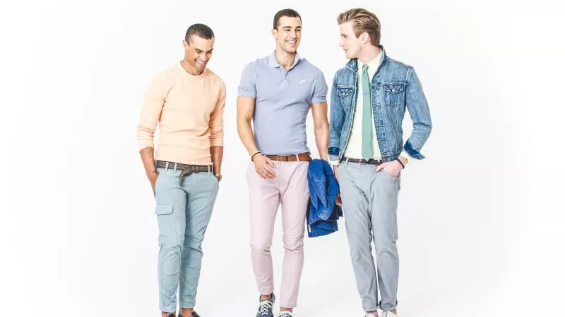 Ρίξ' τη με στυλ 4 Mens clothing and accessories in bright colours