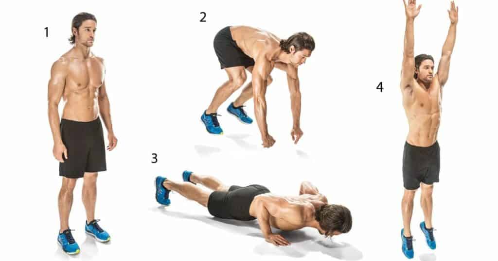 Πώς να κάνετε Burpees με τον σωστό τρόπο 1 burpee