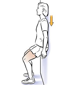 1 mini squats