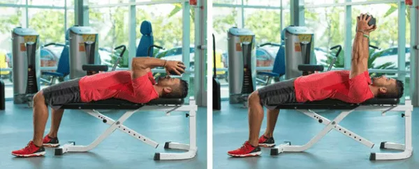 Aσκήσεις για τρικέφαλους 5 4 skul crushers