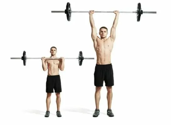 6 overhead press