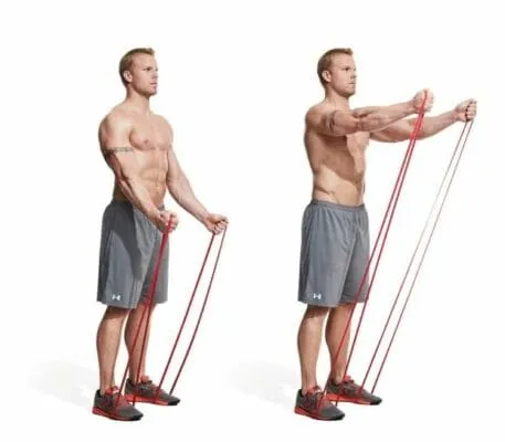 9 front raise