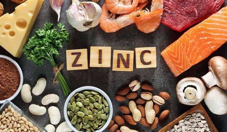 Ψευδάργυρος τροφές 4 zinc