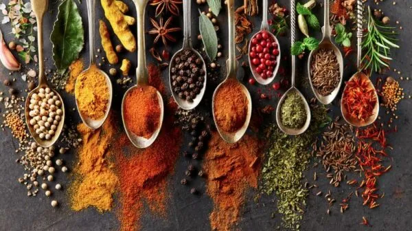 5 spices