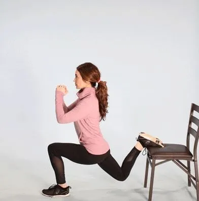 4 bulgarian split squats