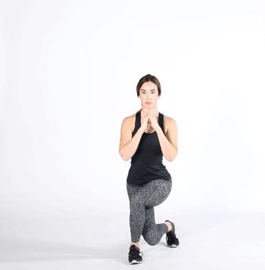 7 curtsy lunges