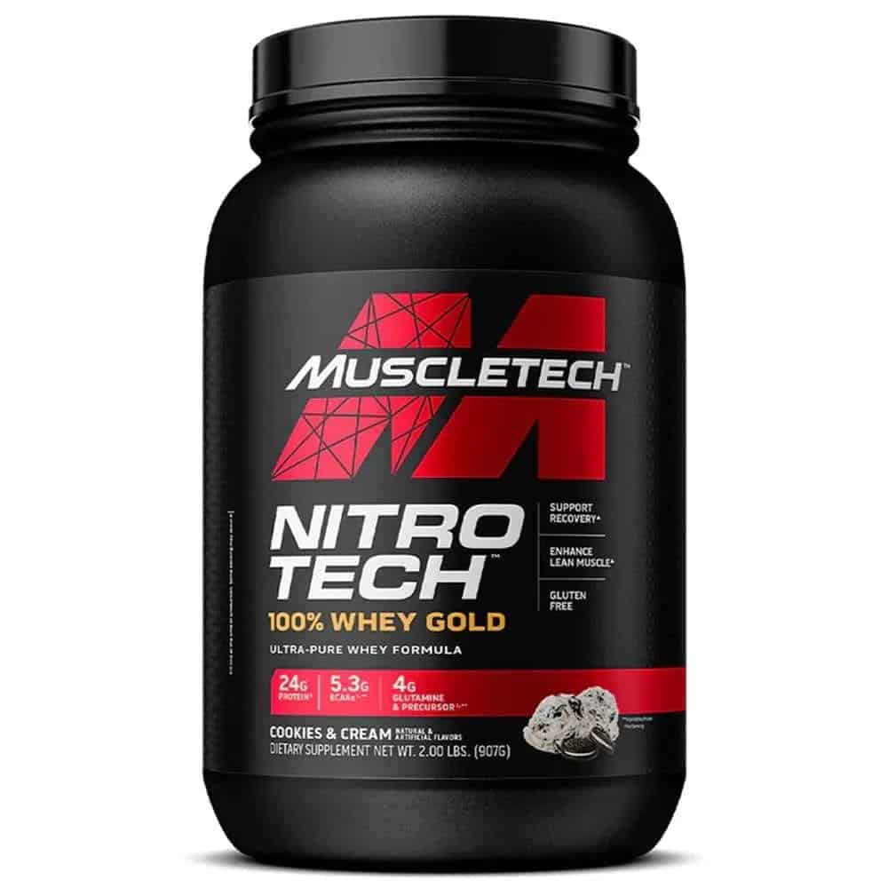 Nitrotech Whey Protein 908gr - MuscleTech με Γεύση Cookies&Cream 1 Nitrotech Whey Protein 908gr - MuscleTech με Γεύση Cookies&Cream