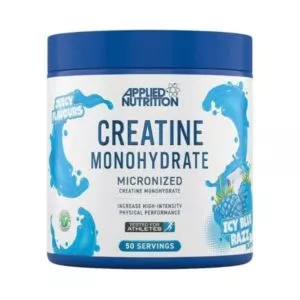 Creatine Monohydrate Micronized 250gr - Applied Nutrition με Γεύση Icy Blue Raspberry