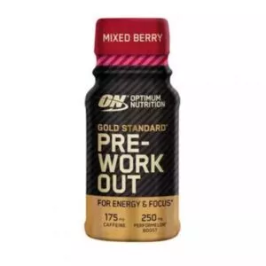 Gold Standard Pre-Workout Shot - Optimum Nutrition 60ml Mixed Berry