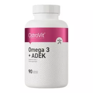 Omega 3 + ADEK - OstroVit 90 κάψουλες