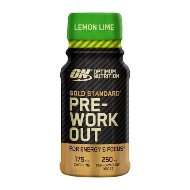 Gold Standard Pre-Workout Shot - Optimum Nutrition 60ml Lemon & Lime