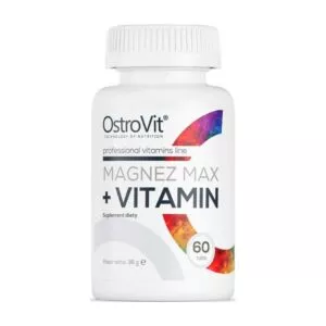 Magnez MAX + Vitamin - OstroVit 60 ταμπλέτες