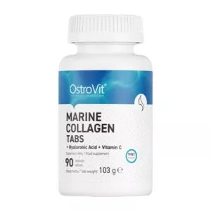 Marine Collagen with Hyaluronic Acid & Vitamin C - OstroVit 90 κάψουλες