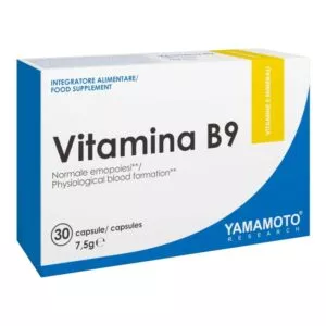 Vitamin B9 Folic Acid - Yamamoto Nutrition 30 Ταμπλέτες