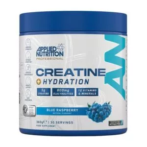 Creatine + Hydration - Applied Nutrition 360g με Γεύση Blue Raspberry