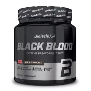 Black Blood Caf+ - Biotech USA 300gr με Γεύση Cola