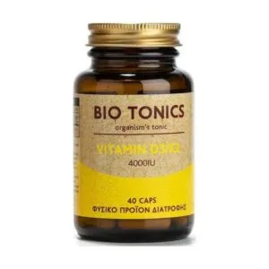 Vitamin D3/K2 PREMIUM  - Bio Tonics 40 κάψουλες