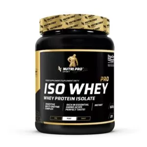 Iso Whey PRO Πρωτεΐνη Ορού Γάλακτος- Nutri Pro Sport με Γεύση Chocolate 600gr