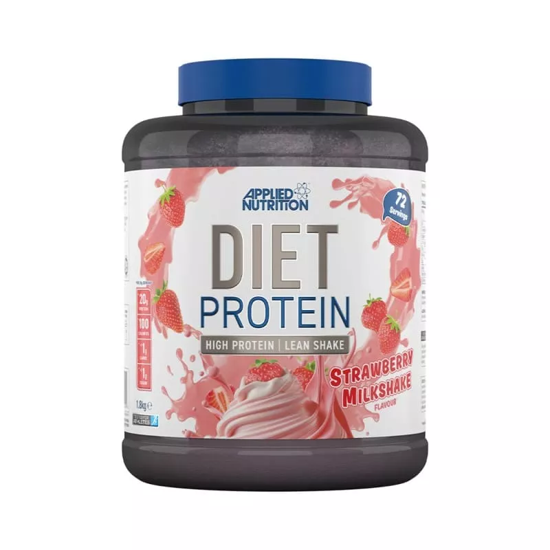 Diet Whey Protein- Applied Nutrition. Πρωτείνη με Γεύση Strawberry Milkshake 1800g 1 Diet Whey Protein- Applied Nutrition. Πρωτείνη με Γεύση Strawberry Milkshake 1800g