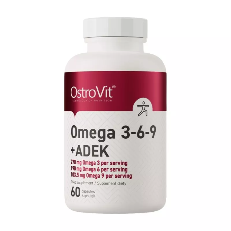 Omega 3-6-9 ADEK - OstroVit 60 κάψουλες