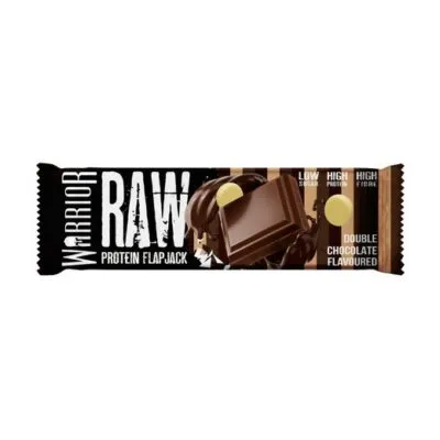 Raw Protein Flapjack Μπάρες με 20gr Πρωτεΐνης - Warrior Double Chocolate 75gr