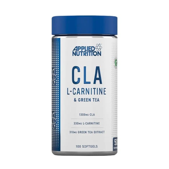 CLA + L-Carnitine & Green Tea - Applied Nutrition 100 κάψουλες 1 CLA + L-Carnitine & Green Tea - Applied Nutrition 100 κάψουλες