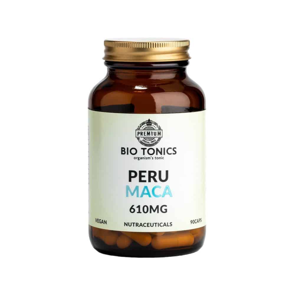 Peru Maca 610mg- Bio tonics 90 κάψουλες 1 Peru Maca 610mg- Bio tonics 90 κάψουλες