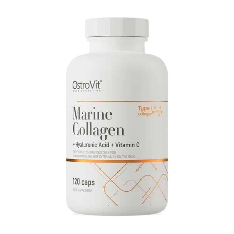 Marine Collagen with Hyaluronic Acid & Vitamin C - OstroVit 120 κάψουλες 1 Marine Collagen with Hyaluronic Acid & Vitamin C - OstroVit 120 κάψουλες