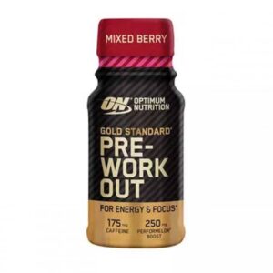 Gold Standard Pre-Workout Shot - Optimum Nutrition Mixed Berry 60ml
