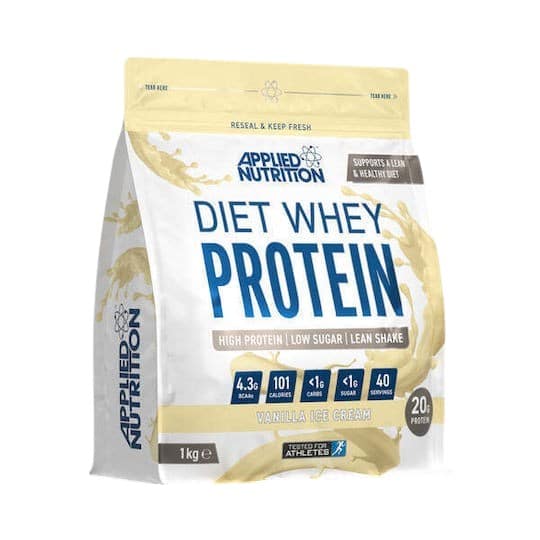 Diet Whey Protein- Applied Nutrition Πρωτείνη με Γεύση Vanilla Ice Cream 1000g 1 Diet Whey Protein- Applied Nutrition Πρωτείνη με Γεύση Vanilla Ice Cream 1000g