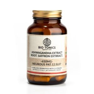 Ashwagandha Plus 650mg - Bio Tonics 60 κάψουλες