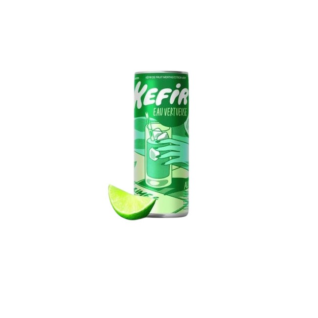Water Kefir 250ml - Biogel Μέντα & Λάιμ 1 Water Kefir 250ml - Biogel Μέντα & Λάιμ