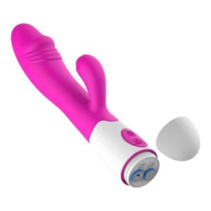 Kinksters Vibrator Δονητής Rabbit Ροζ Διπλής Δράσης