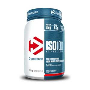ISO 100 Hydrolyzed Whey 932gr – Dymatize με γεύση Strawberry