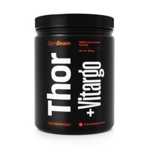 Thor Fuel + Vitargo 600gr - GymBeam με Γεύση Φράουλα-Ακτινίδιο
