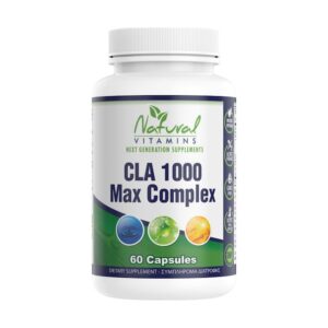 CLA 1000 Max Complex - Natural Vitamins 60 κάψουλες