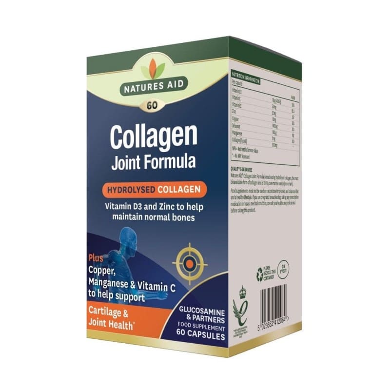 Collagen Joint Formula - Natures Aid 60 κάψουλες 1 Collagen Joint Formula - Natures Aid 60 κάψουλες