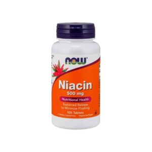 Νιασίνη 500 mg (Β3) - NOW Foods 100 κάψουλες