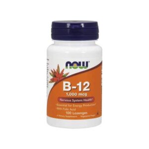 Vitamin B-12 1000 mcg - NOW Foods 100 ταμπλέτες